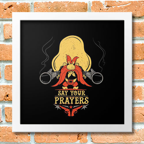 Quadrinho Decorativo - Cowboy Pernalonga